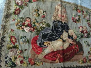 Vintage Hand - Embroidered Tapestry