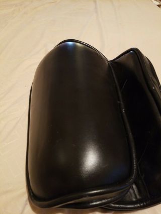 Herman Miller Eames Arms Upholstery Black leather. 3