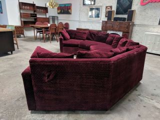 Mid Century Vintage Sofa in the Style of Milo Baughman 3