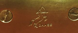 RARE 1930s Art Deco CHASE WALTER VAN NESSEN Modern Bookends - Brass & Copper, 11