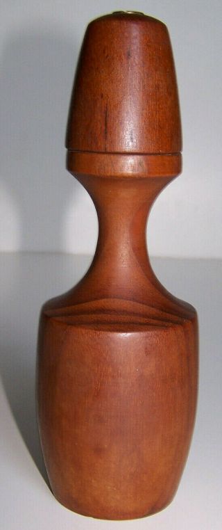 RARE Danish Mid Century Modern Teak Pepper Mill 3