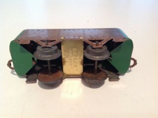 Rare Hafner prewar COPPER High - Frame TENDER with Green Ends 1940s wyandotte marx 5