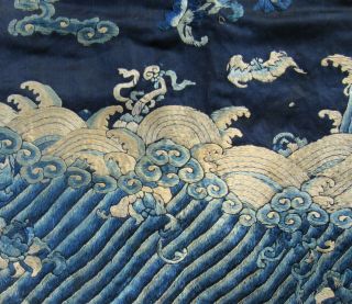 Antique Chinese Embroidery Silk Panel 8