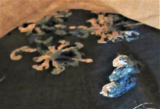 Antique Chinese Embroidery Silk Panel 9