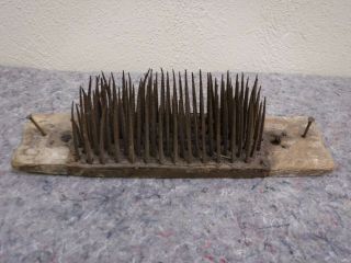 Antique Flax Comb - Trade Mercantile 2