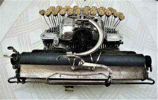 Antique BLICK Aluminum Featherweight Typewriter 1910 Model 6 Stamford CT,  Case 12