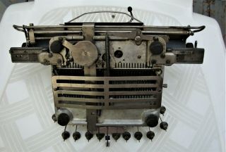 Antique BLICK Aluminum Featherweight Typewriter 1910 Model 6 Stamford CT,  Case 8