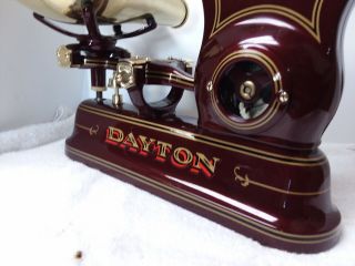 Restored Cast Iron 2 Lb Dayton Candy Scale model 167 With Brass Pan 4