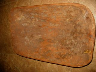Antique Primitive Hand Hewn Wooden Dough Bowl 19 X 12