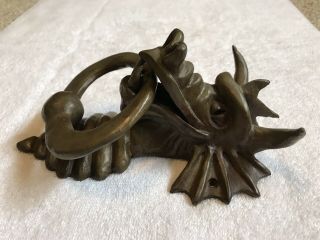 Custom Bronze Dragon Door Knocker. 3