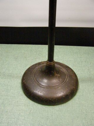 Antique Japanned Copper Hat Stand Millinery Hat Counter Top Display 8