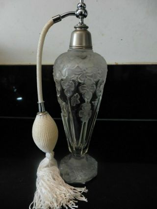 A Antique Czech Glass Perfume Bottles. 2
