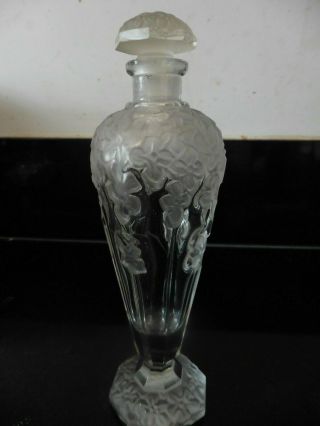 A Antique Czech Glass Perfume Bottles. 3
