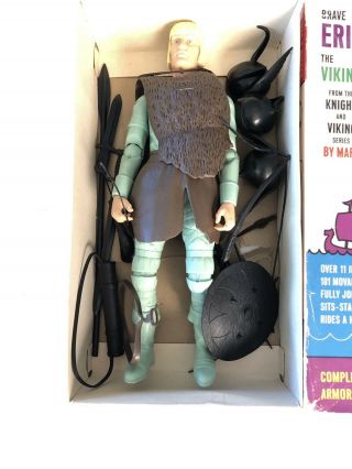 Brave Erik The Viking Marx Toys Vintage 1970 ' s 99 complete w/box 7