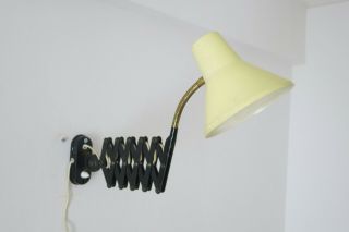 Vintage Hala Zeist Scissor Lamp 20th Century Wall Light
