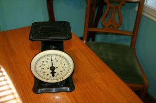 Vintage Montgomery Wards Kitchen Canning Food Scale 25 Lbs
