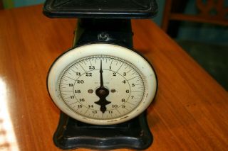 VINTAGE MONTGOMERY WARDS KITCHEN CANNING FOOD SCALE 25 LBS 2