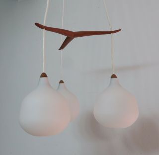 Hanging Light Lamp Luxus VittsjÖ Sweden Design Uno Kristiansson 1953