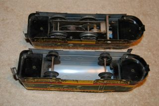 Vintage Marx Tin Wind Up Trainset Seaboard Air Lines Locomotive Sinclair Wyandot 8