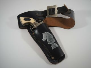 Vintage Paladin Holster " Have Gun Will Travel ",  Halco Hubley Cap Gun Marshal