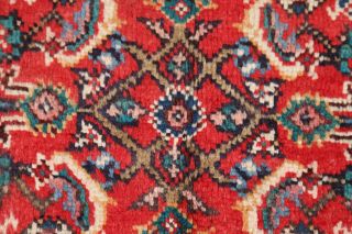 Vintage Traditional Floral Sarouk Persian Oriental Hand - Knotted 3x13 Runner Rug 10