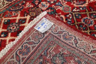 Vintage Traditional Floral Sarouk Persian Oriental Hand - Knotted 3x13 Runner Rug 12