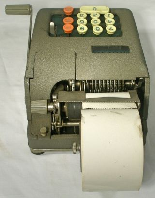Vintage Mechanical Adding Machine Swift Business Machine Corp parts 1 4