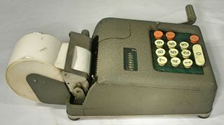 Vintage Mechanical Adding Machine Swift Business Machine Corp parts 1 5