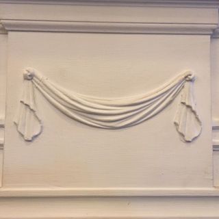 Circa 1800 Colonial Virginia White Fireplace Mantle Architectural Salvage 6