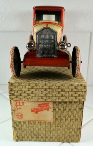 Tin Toys Germany Orobr Car Club Sedan Box: An Exceedingly Rare, 4