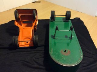 Tonka Toys Steel Carrier Truck COE Mound Metalcraft Vintage 1950 ' s 10