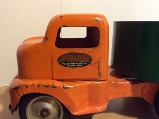 Tonka Toys Steel Carrier Truck COE Mound Metalcraft Vintage 1950 ' s 6