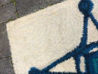Axminster Norsk rug mid - century atomic era Scandinavian 60 ' s wool carpet 11 ' x8 ' 4
