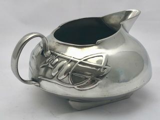 liberty & co tudric art nouveau pewter milk jug archibald knox 0231 2