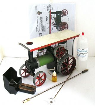 Vintage Mamod Te1 Live Steam Driven Tractor (b)