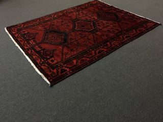 On Semi Antique Hand Knotted Persian - Shirazz Rug Carpet 5’1”x6’8 
