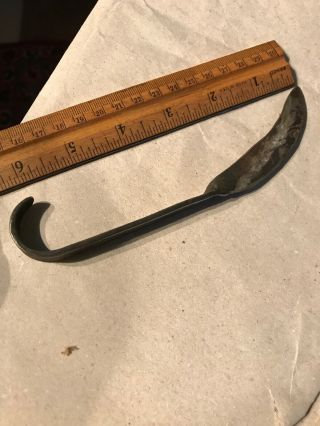 Revolutionary War 18th Century Forged Iron American Patch Skinning Knife 7