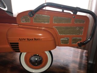 RARE VINTAGE A&W KIDS METAL PEDAL PICKUP TRUCK STYLE PEDAL CAR ROOT BEER FLOAT 6