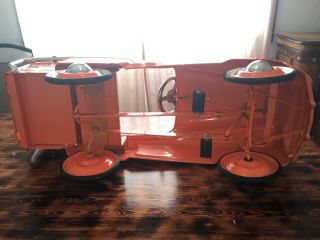 RARE VINTAGE A&W KIDS METAL PEDAL PICKUP TRUCK STYLE PEDAL CAR ROOT BEER FLOAT 7