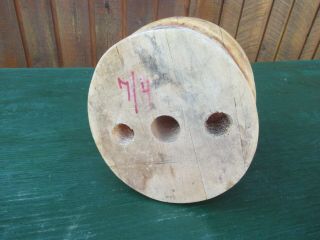 Vintage Hat Mold Stretcher Antique Wood Millinery Form 24 