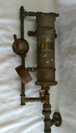 Antique Binks Copper And Steel Air Regulator Water Separator Steampunk Project