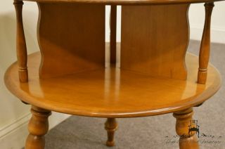 ETHAN ALLEN Baumritter Heirloom Nutmeg Maple 28 