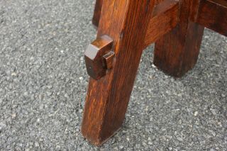 Arts and Crafts Tiger Oak Mission Hat/Coat Rack,  Circa 1910 - 1915 8