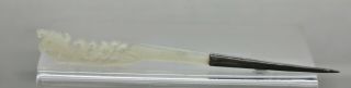 Antique Chinese Qing Dynasty Hetian Jade Hair Pin Silver Mounted Circa 1800s 10
