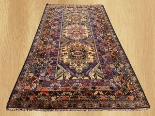 Authentic Hand Knotted Afghan Balouch Wool Area Rug 7 X 4 Ft (346)