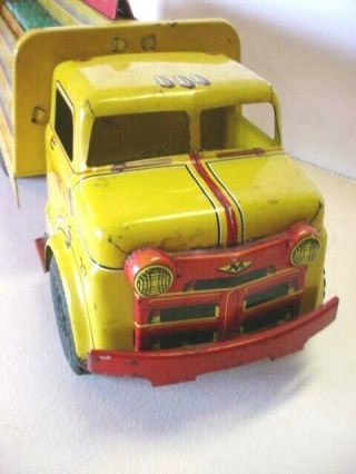 1950 ' s Marx Coca Cola Delivery Truck with Soda Cases 4