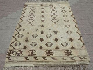 Anatolia Rug Turkish Kilim Rug Floor Kelim Wool Rug 56,  2 " X83 " Area Rugs Carpet