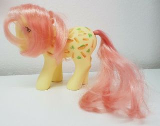 My Little Pony VINTAGE G1 Munchy RARE Hot Dogs Cutie Mark 1987 9