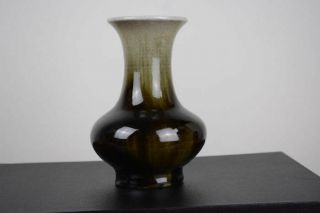 Antique Chinese San Yang Kai Tai Type Glaze Bottle Form Vase