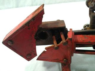 Rare Old ViTG Antique Kenton Cast Iron Horizontal Steam Engine Toy Model 8